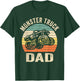 Monster Truck Dad Shirt Retro Vintage Monster Truck Shirt T-Shirt - T-Shirt | Forest