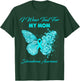 Butterfly I Wear Teal For My Mom Scleroderma Awareness T-Shirt - T-Shirt | Forest