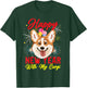 Happy New Year With My Corgi - For Welsh Corgi Dog T-Shirt - T-Shirt | Forest