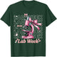 Happy Lab Week 2026 Phlebotomist Laboratory Week T-Shirt - T-Shirt | Forest