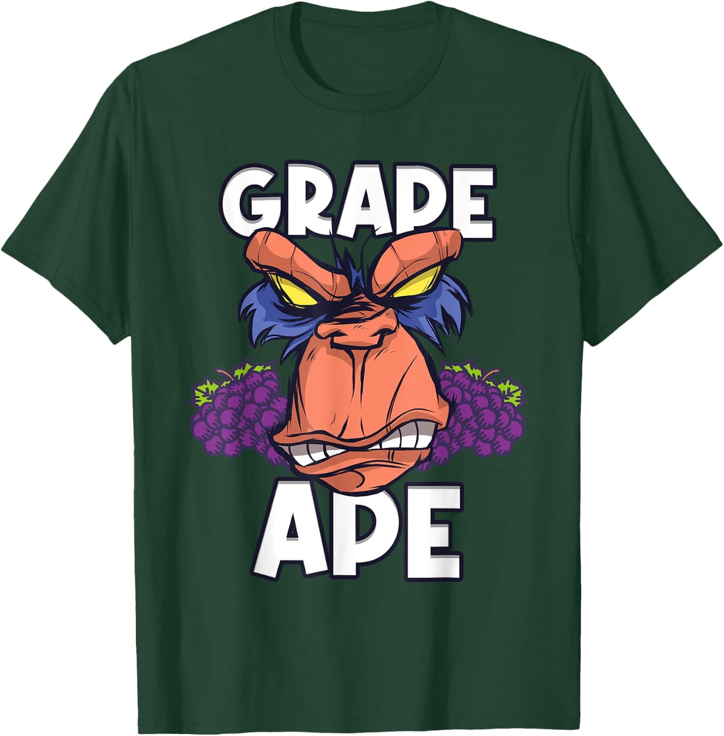 Grape Apes Grapes T-Shirt - T-Shirt | Forest
