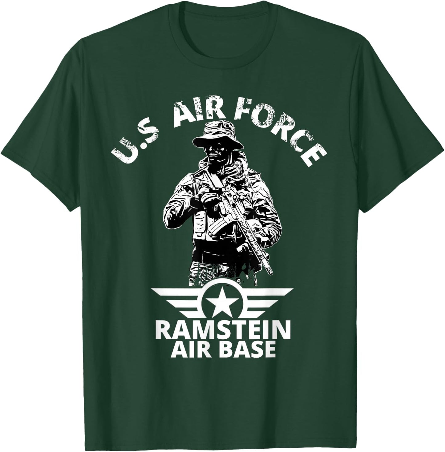 Ramstein Air Base American Army USAF Air Force T-Shirt - T-Shirt | Forest