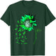 MUSCULAR DYSTROPHY AWARENESS Sunflower Green Ribbon T-Shirt - T-Shirt | Forest