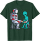 Alien Tattooist Astronaut Tattooing UFO Lover Tattoo Artist T-Shirt - T-Shirt | Forest