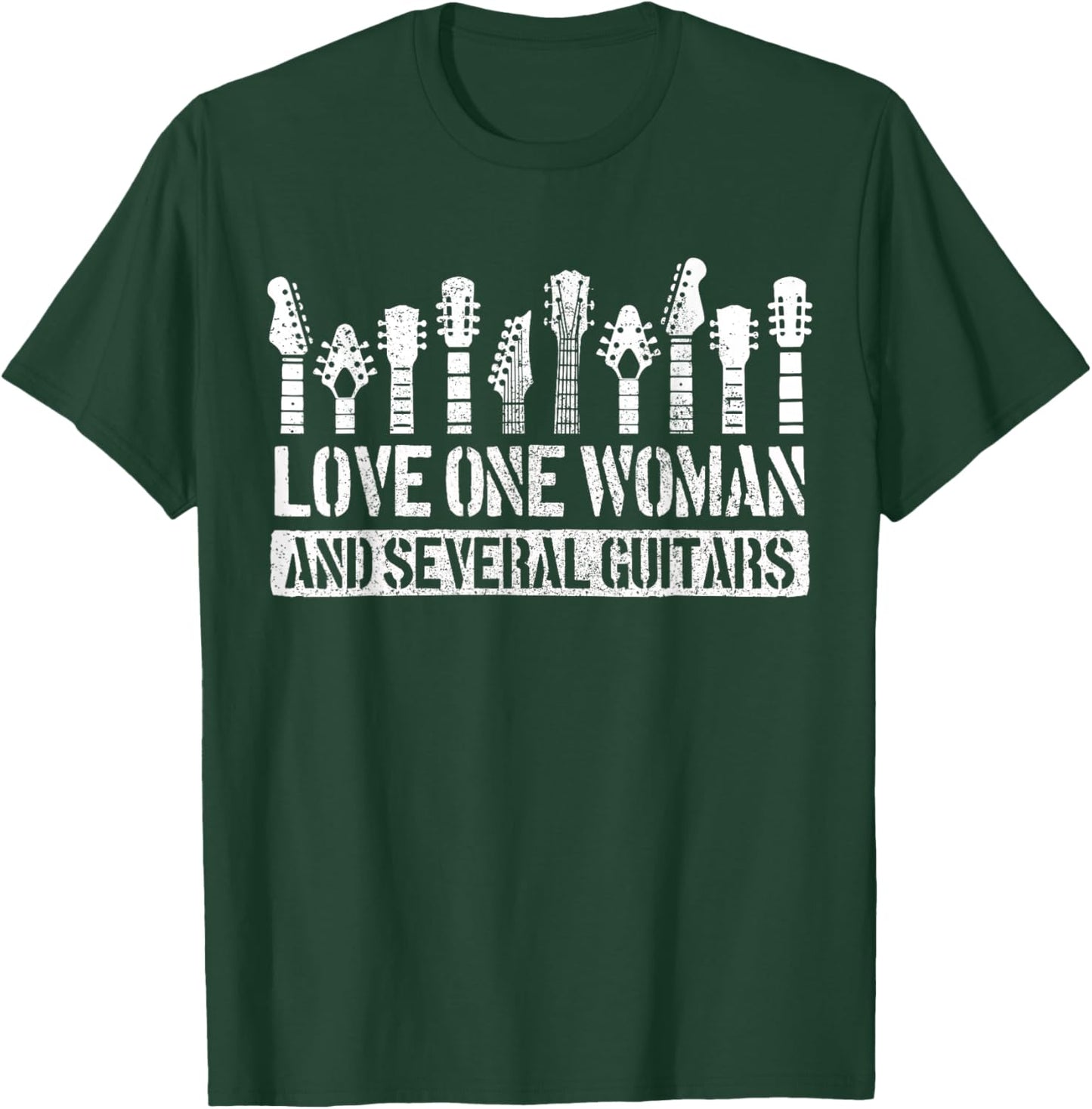 Guitar Funny Guitarist Saying Musician Guitar T-Shirt - T-Shirt | Forest