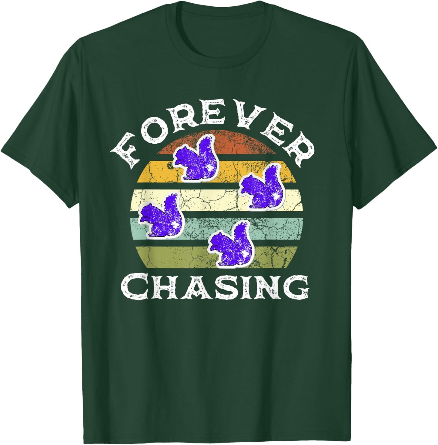 Purple Squirrel Forever Chasing Funny Recruiter Recruiting T-Shirt - T-Shirt | Forest
