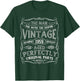 Man Myth Legend Vintage 1959 Year Of Birth Birthday T-Shirt - T-Shirt | Forest