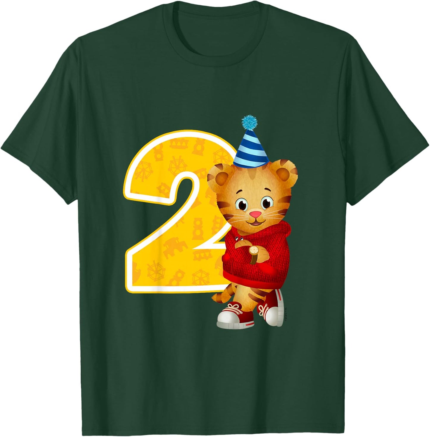Daniel Tiger's Neighborhood: My 2nd Birthday T-Shirt - T-Shirt | Forest