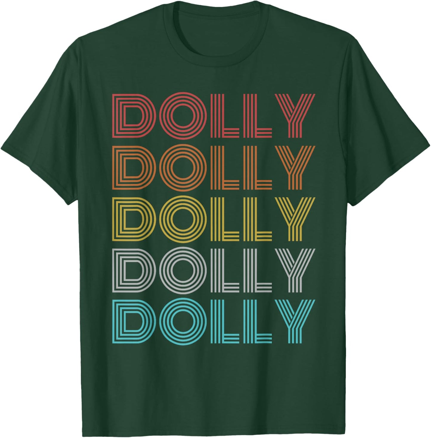 Retro Vintage Dolly T-Shirt - T-Shirt | Forest