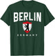 Berlin Germany Bear Flag Souvenir Travel German Gift T-Shirt - T-Shirt | Forest