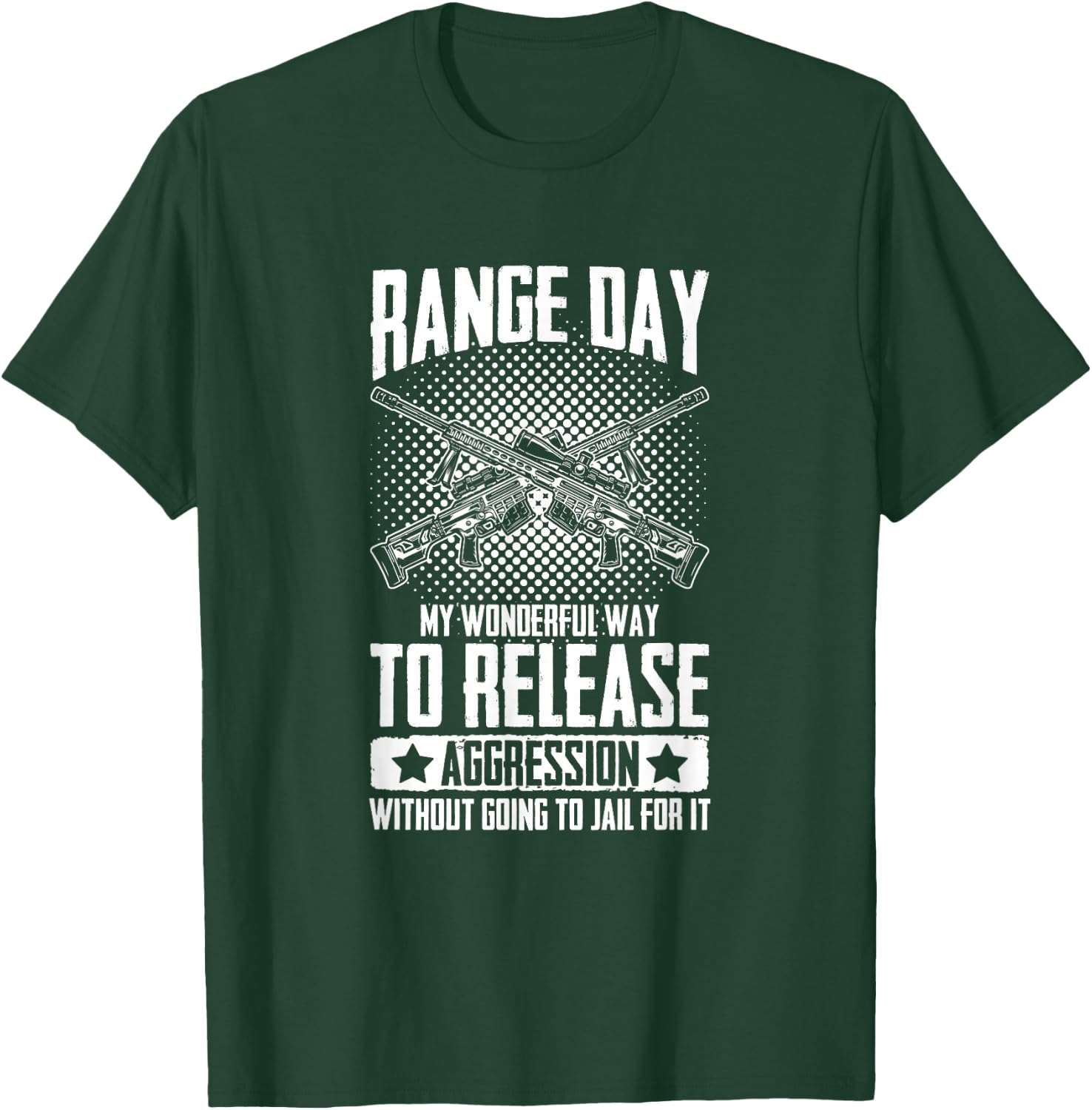 Range Day Sniper Shooter Long Range Shooting T-Shirt - T-Shirt | Forest