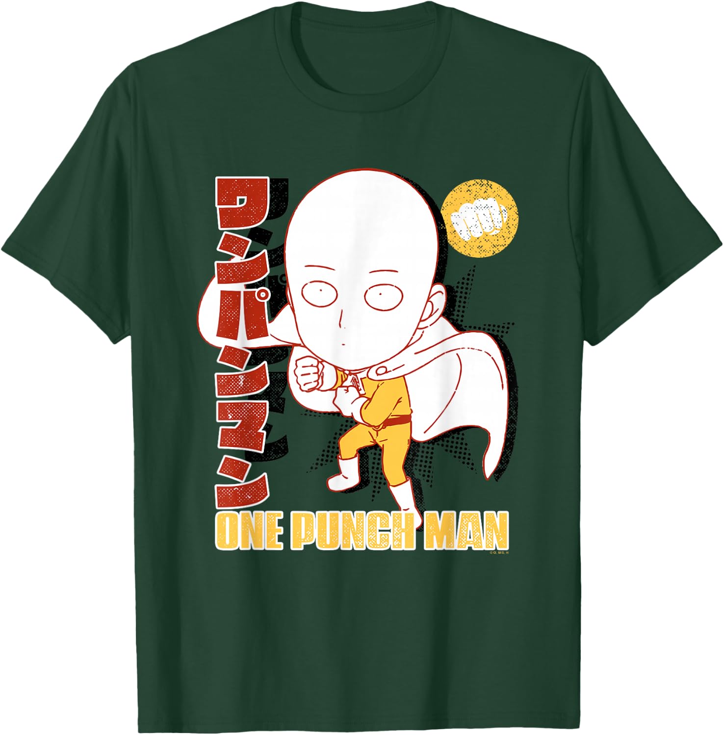 One Punch Man Comic Edit T-Shirt - T-Shirt | Forest