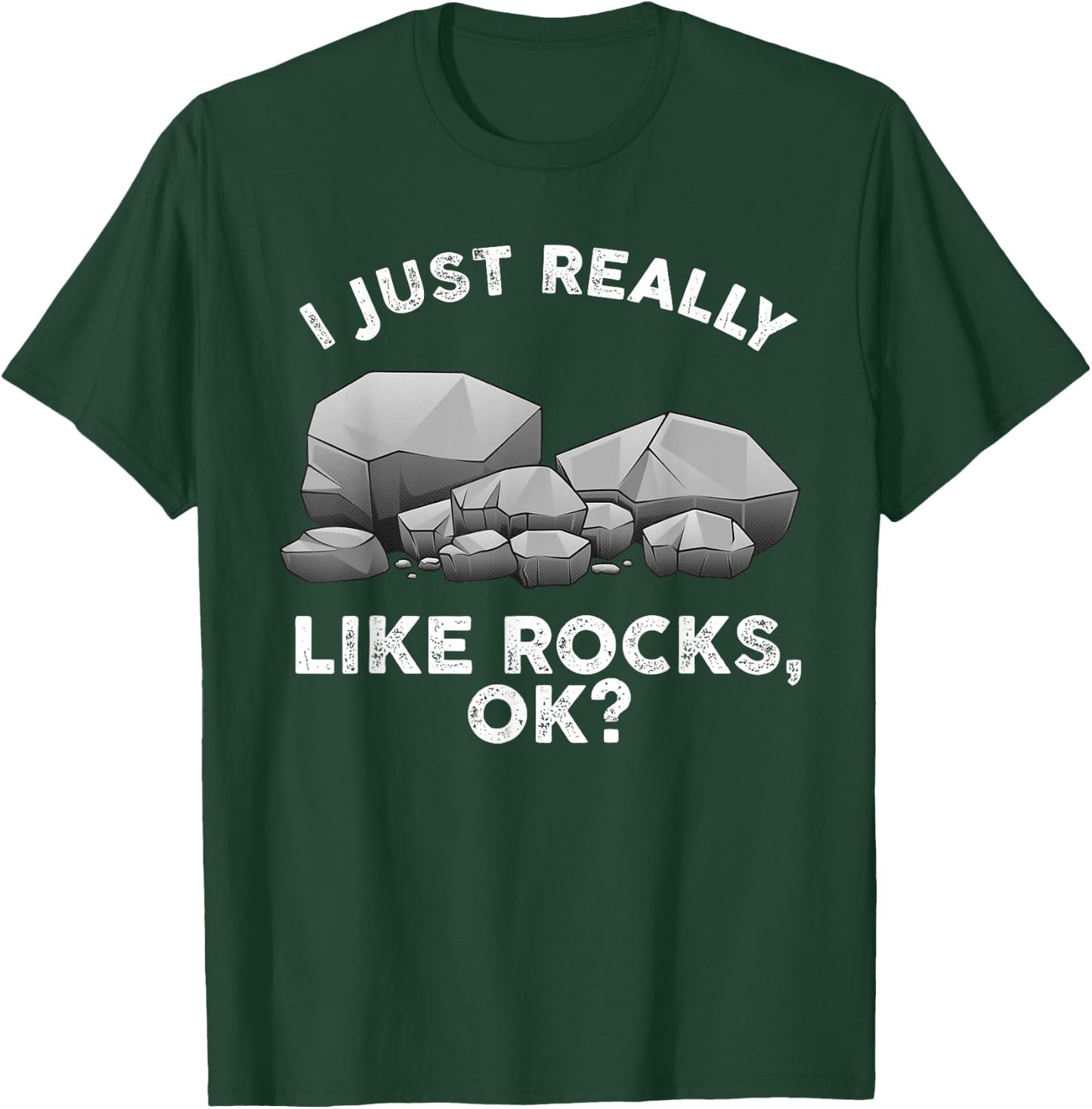Cool Geology Design Women Geologist Rock Collector T-Shirt - T-Shirt | Forest