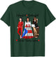 Educated Dedicated Puerto Rico Queen Flag Coffee Rican Woman T-Shirt - T-Shirt | Forest