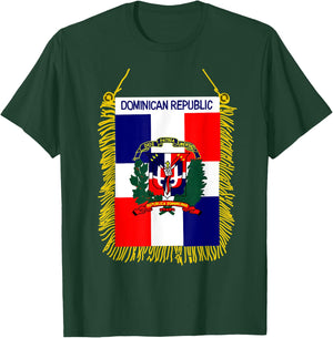 Dominican republic shirt Flag Santo Domingo heritage T-Shirt - T-Shirt | Forest