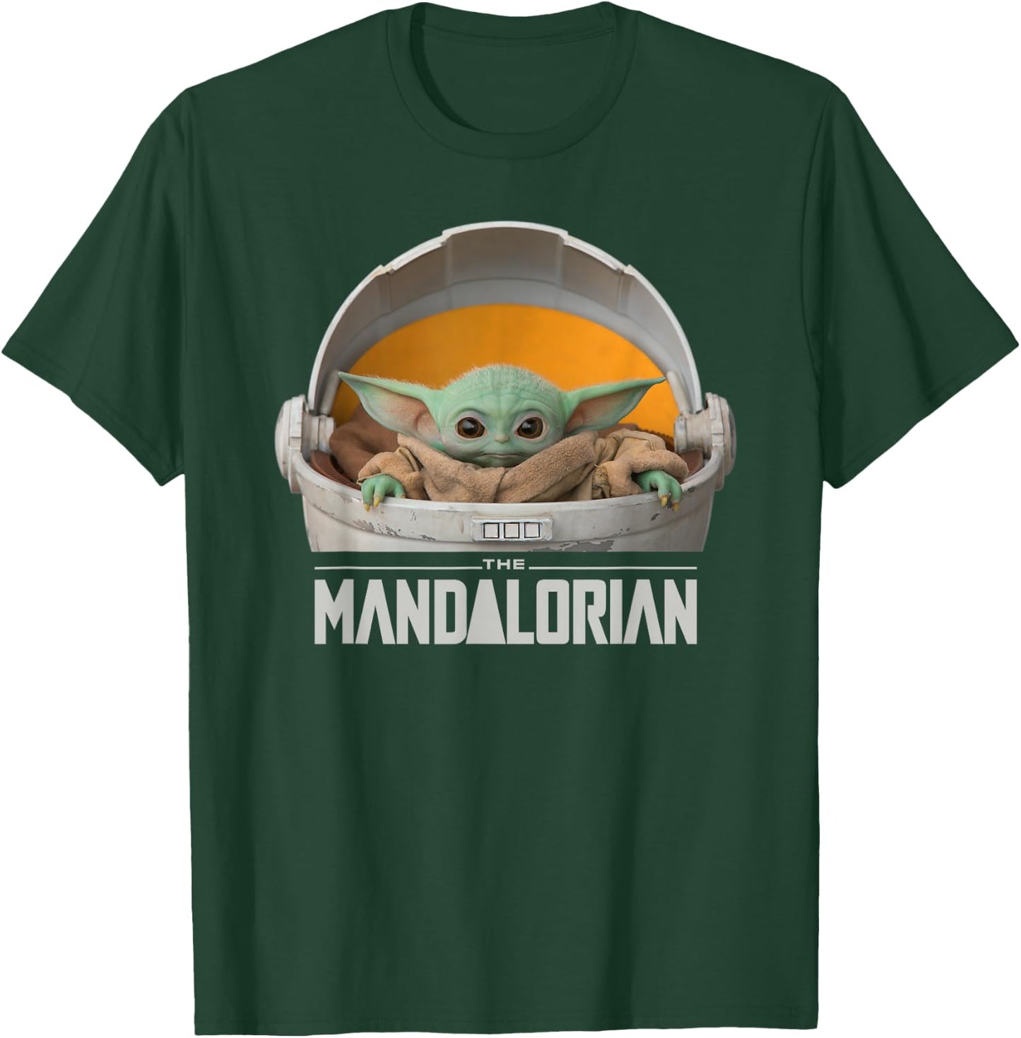 Star Wars The Mandalorian The Child Floating Pod T-Shirt - T-Shirt | Forest