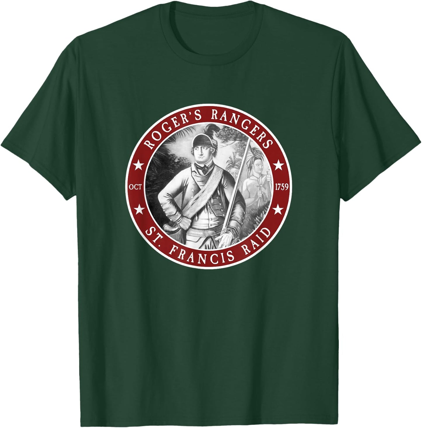 Roger's Rangers St. Francis Raid T-Shirt - T-Shirt | Forest