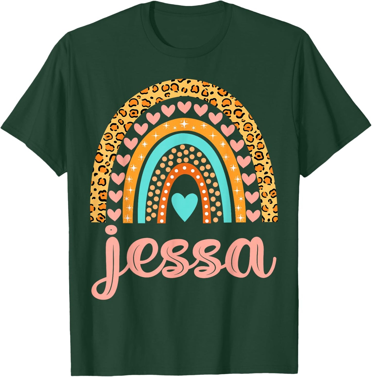 Jessa Jessa Name Birthday Shirt Gift T-Shirt - T-Shirt | Forest
