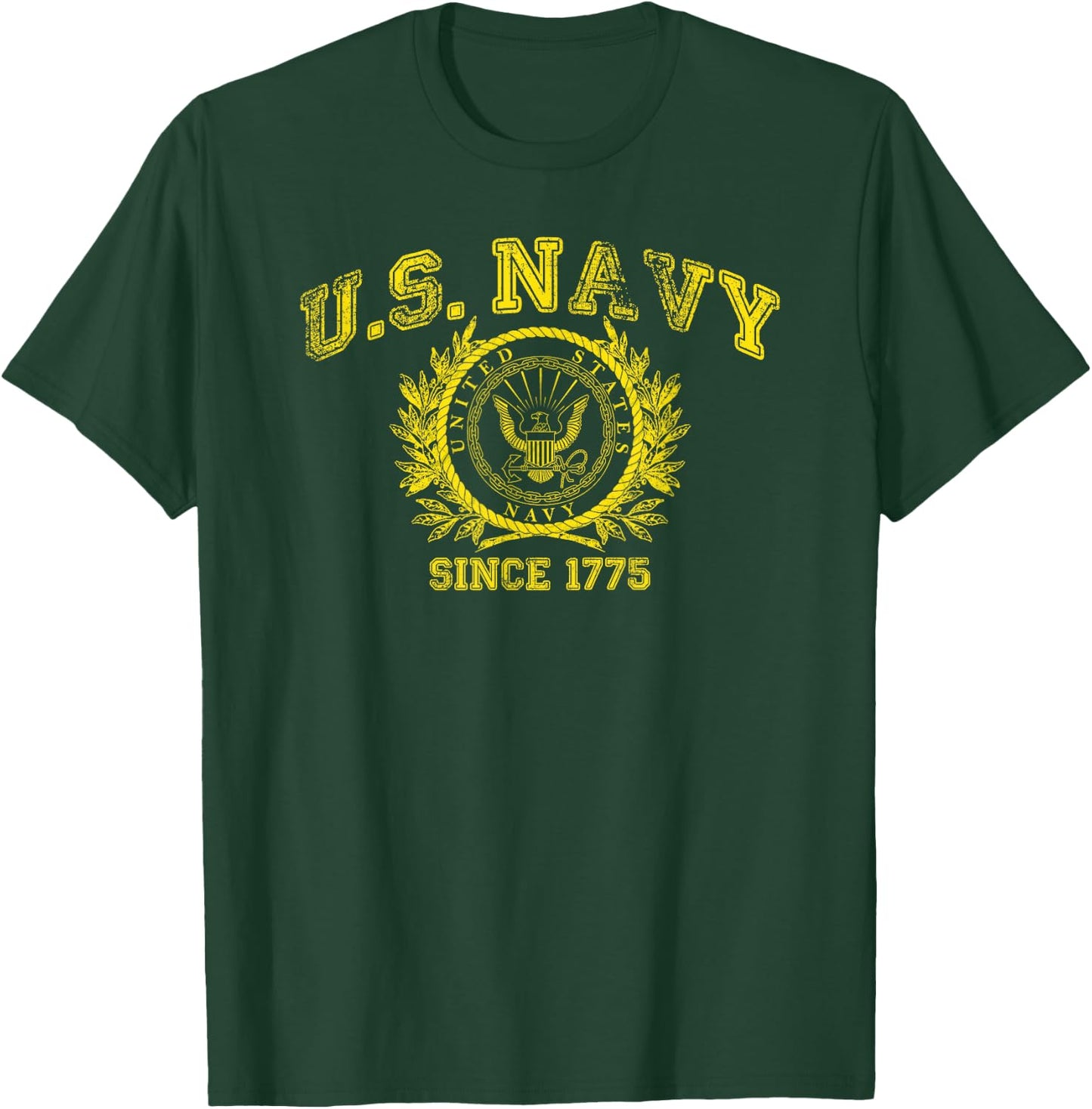 U.S. Navy Since 1775 T-Shirt - T-Shirt | Forest