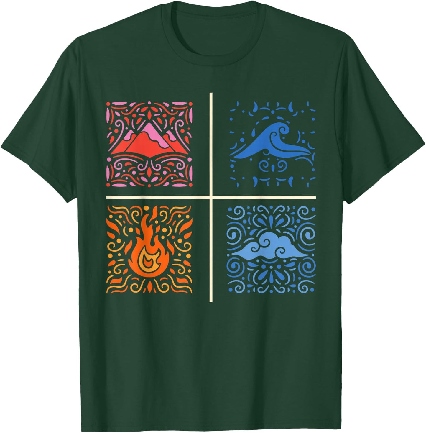 Four Elements T-Shirt - T-Shirt | Forest