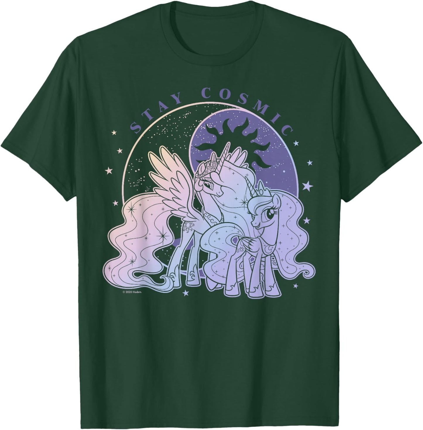 My Little Pony: Friendship is Magic Stay Cosmic Group Shot T-Shirt - T-Shirt | Forest