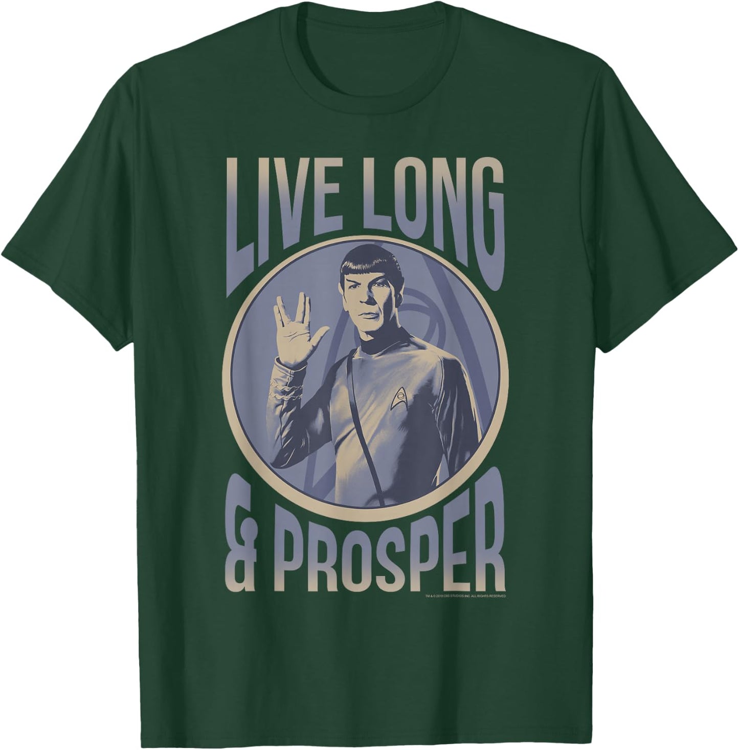 Star Trek: The Original Series Vintage Live Long & Prosper T-Shirt - T-Shirt | Forest