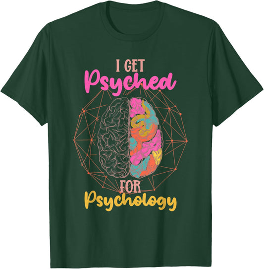 Funny Neuroscientist Psychologist Brain Psychology T-Shirt - T-Shirt | Forest