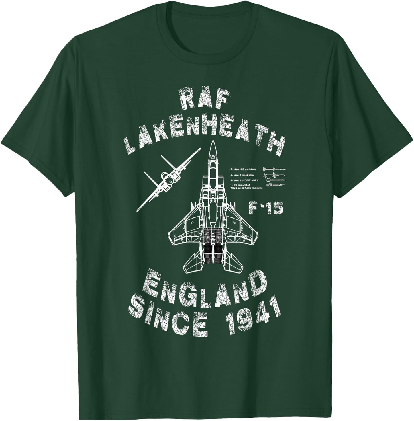 RAF Lakenheath T-Shirt - T-Shirt | Forest