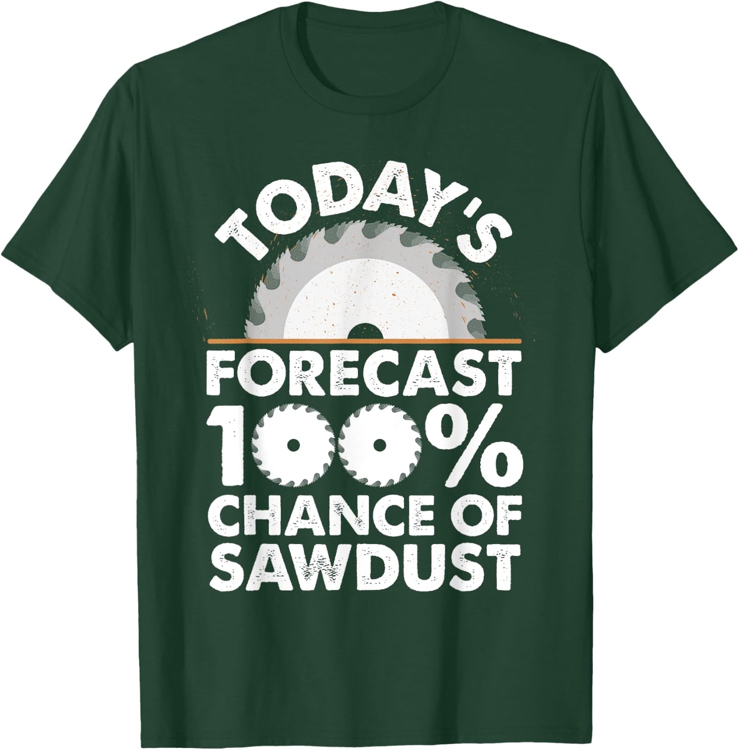 Funny Woodworking Design Women Carpentry Woodworker T-Shirt - T-Shirt | Forest