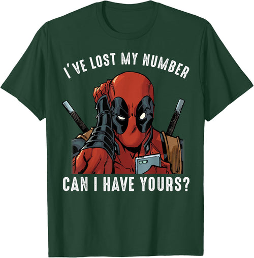 Marvel Deadpool I've Lost My Number Can I Have Yours