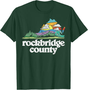 Rockbridge County Virginia Outdoors & Nature Lover Retro T-Shirt - T-Shirt | Forest