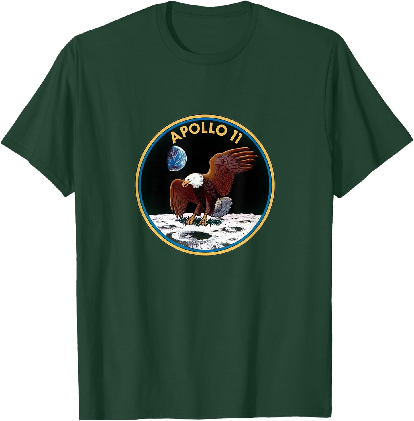 Apollo 11 Logo Apollo 11 Picture Shirt T-Shirt - T-Shirt | Forest