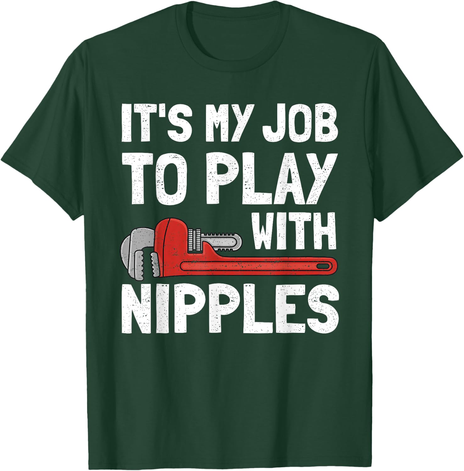 Funny Plumber Art Women Steamfitter Plumbing Tools Small T-Shirt - T-Shirt | Forest