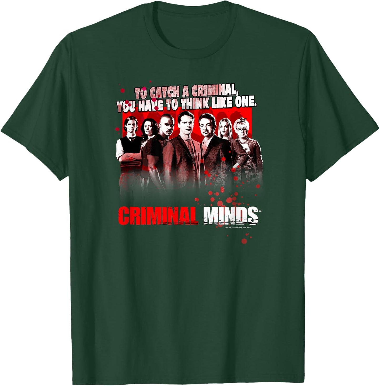 Criminal Minds Think Like One T-Shirt - T-Shirt | Forest