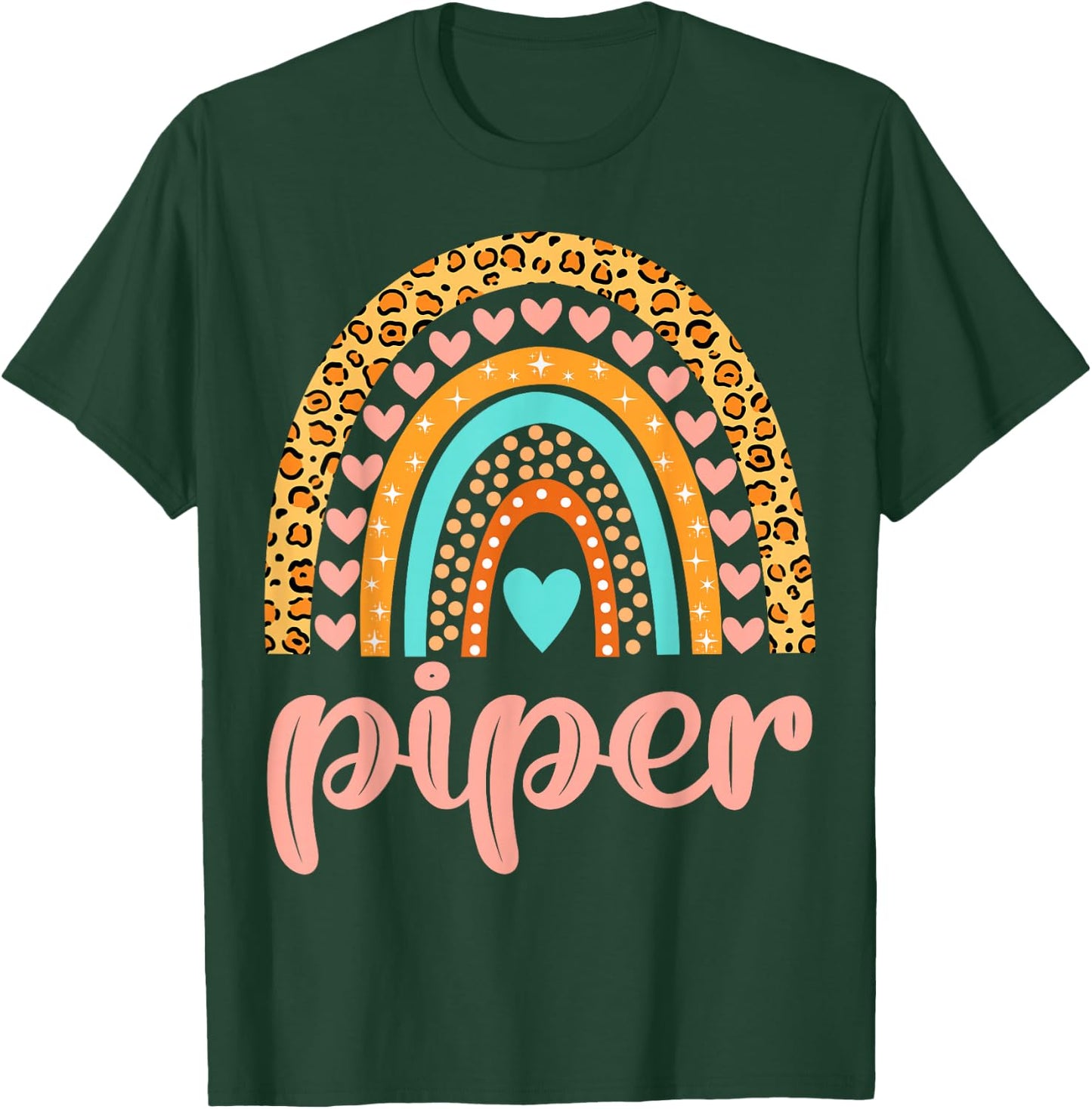 Piper Piper Name Birthday Shirt Gift T-Shirt - T-Shirt | Forest