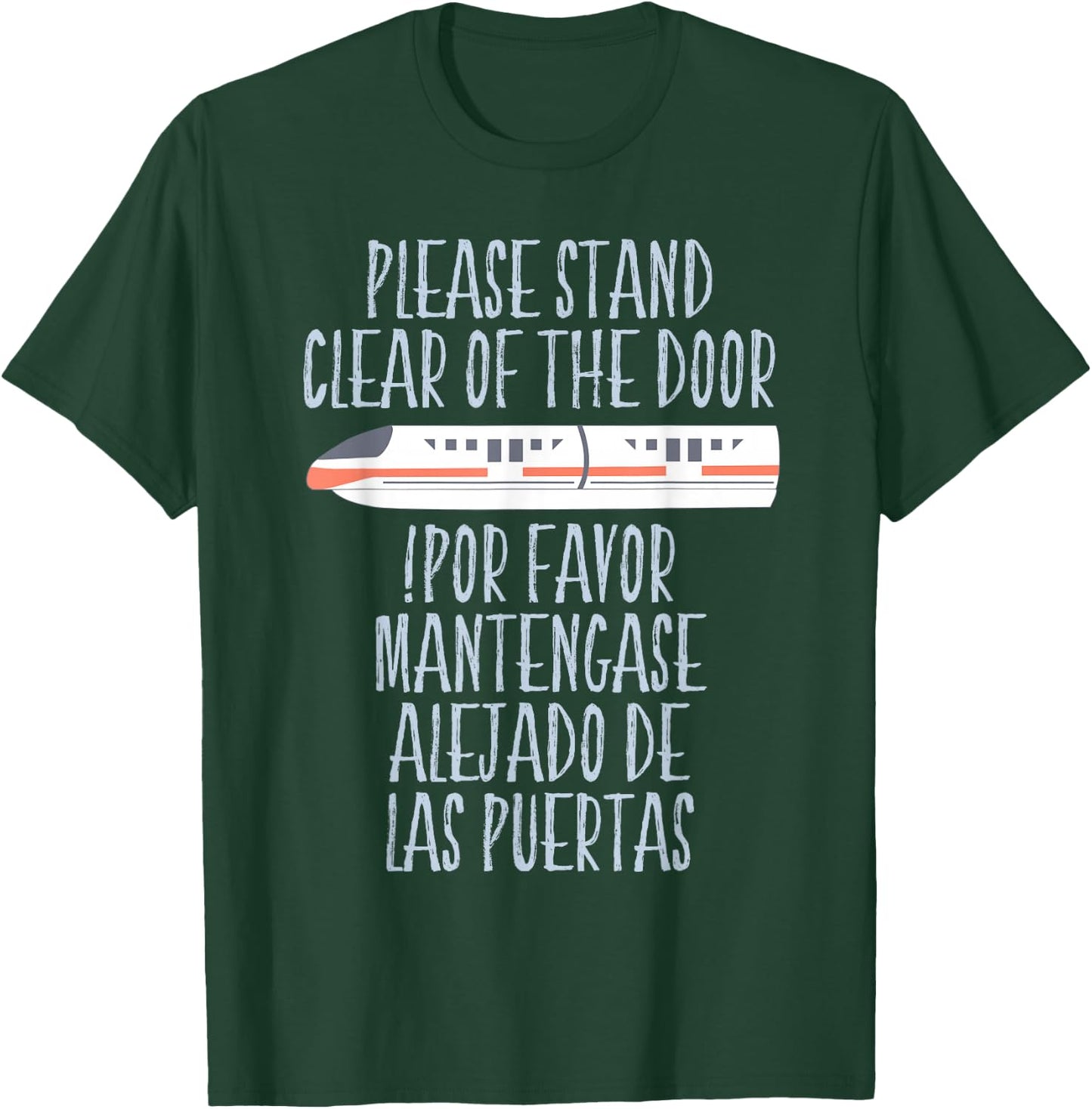 Monorail Safety T-Shirt - T-Shirt | Forest