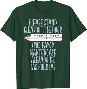 Monorail Safety T-Shirt - T-Shirt | Forest