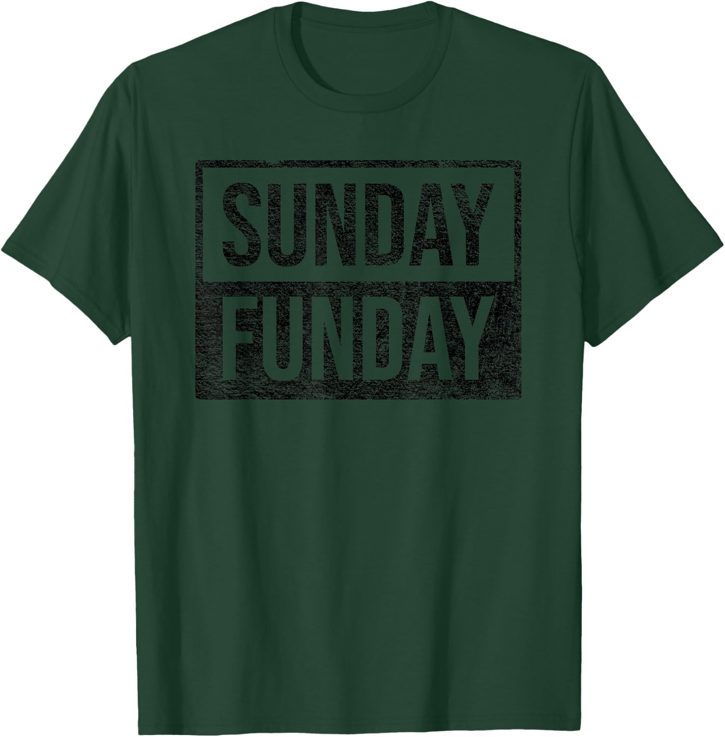 Sunday Funday Brunch Football Sports BBQ Church T-Shirt - T-Shirt | Forest