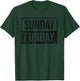 Sunday Funday Brunch Football Sports BBQ Church T-Shirt - T-Shirt | Forest