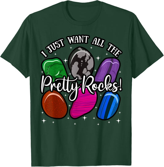 Geology Earth Scientists Geologists Collectors Mineral Rock T-Shirt - T-Shirt | Forest