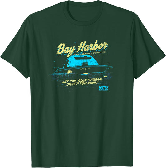 Dexter Moonlight Fishing T-Shirt - T-Shirt | Forest