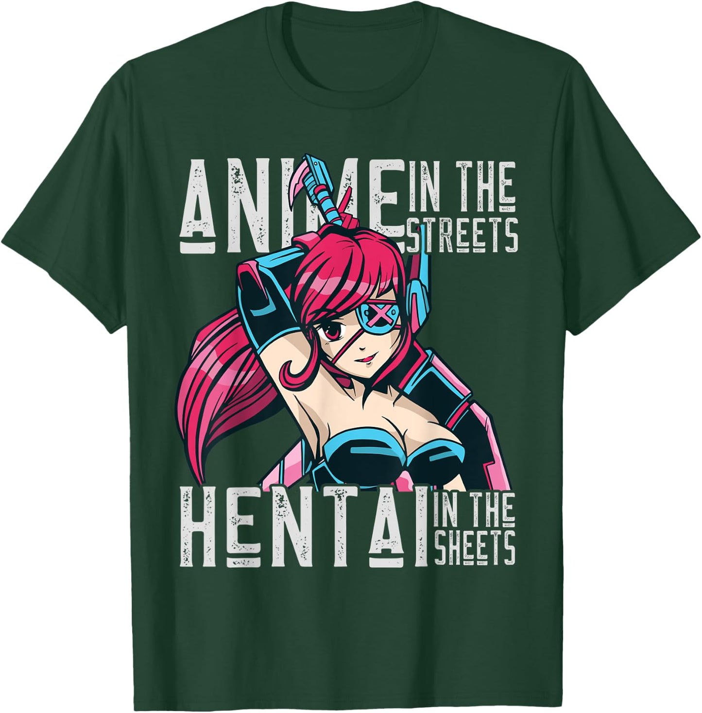 Anime Girls Hantai Shirts Uncensored T-Shirt - T-Shirt | Forest