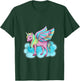 Magical Pink Pegasus with Wings - Unicorn T-Shirt - T-Shirt | Forest