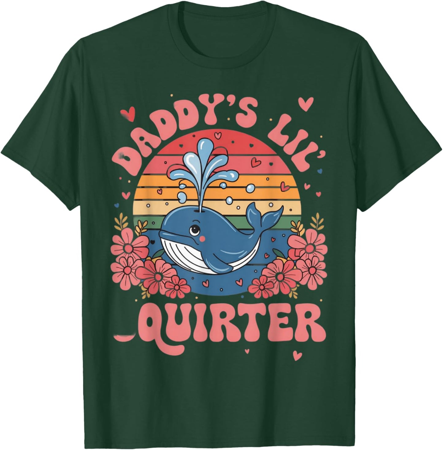 Funny Daddy's Lil' Squirter Inappropriate Adult Humor Meme T-Shirt - T-Shirt | Forest