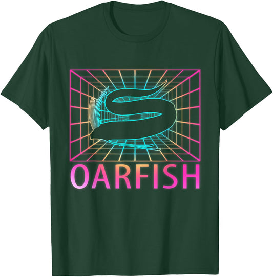 Oarfish Retro Fish Gift T-Shirt - T-Shirt | Forest