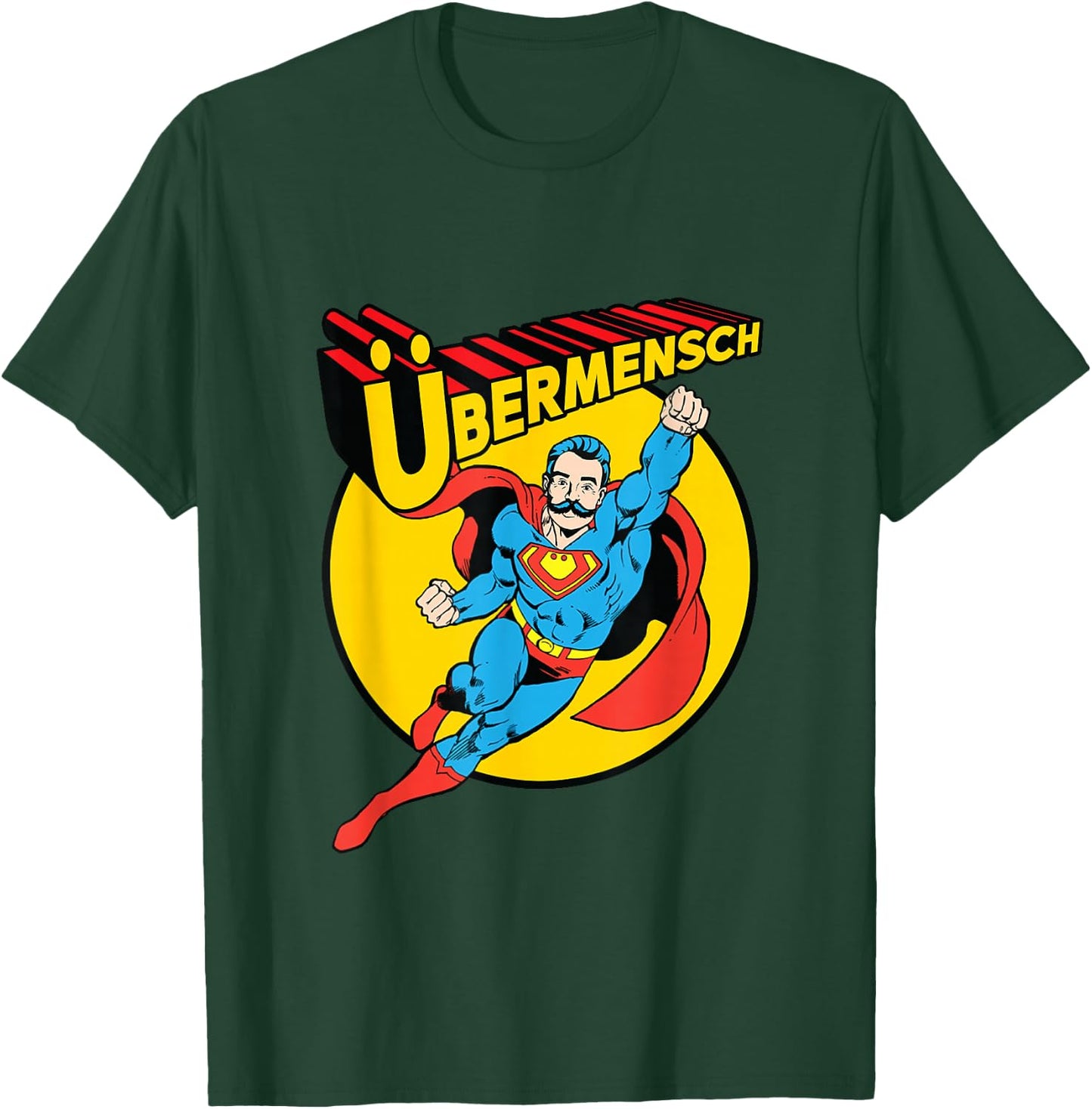 Ubermensch Super Human T-Shirt - T-Shirt | Forest