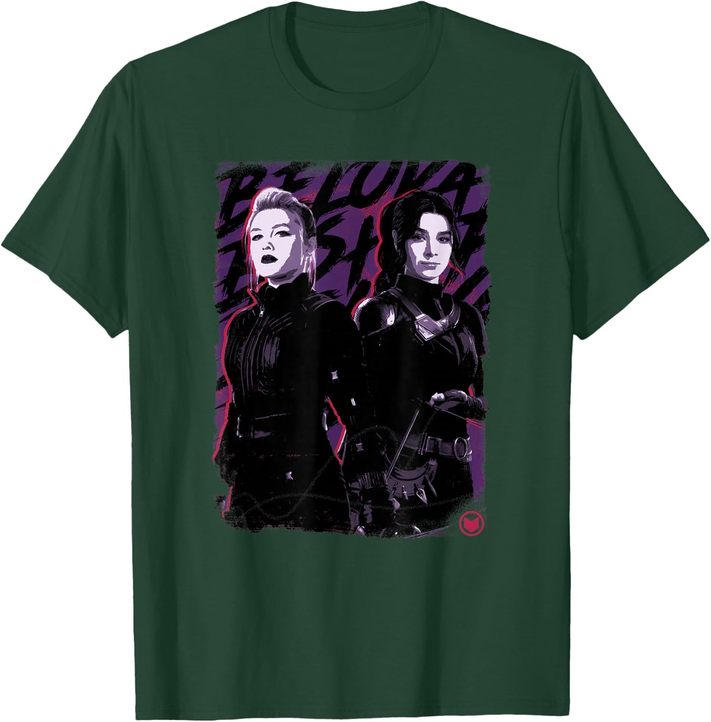 Marvel Hawkeye Yelena and Hailee Portrait T-Shirt - T-Shirt | Forest