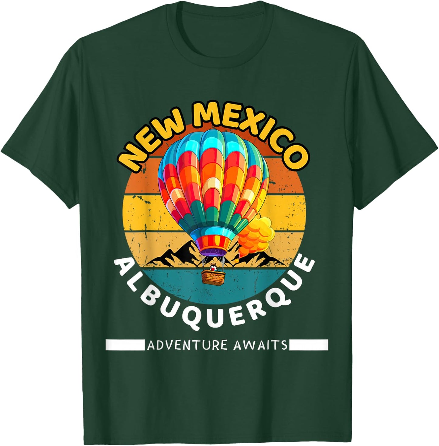 Hot Air Balloon Pilot Birthday Vacation Fly Hot Air Balloon Captain - -Adults, Black, Small, Short Sleeve T-Shirt - T-Shirt | Forest
