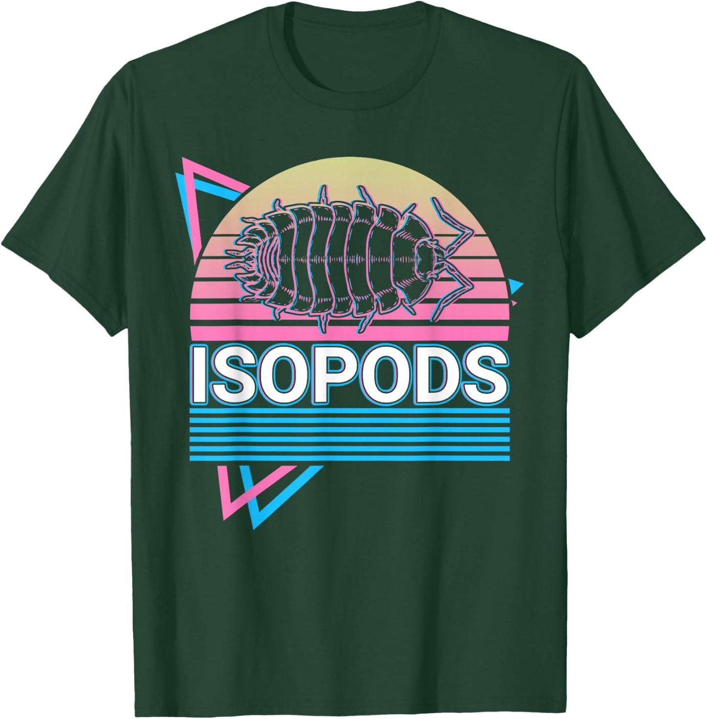 Isopods Retro T-Shirt - T-Shirt | Forest