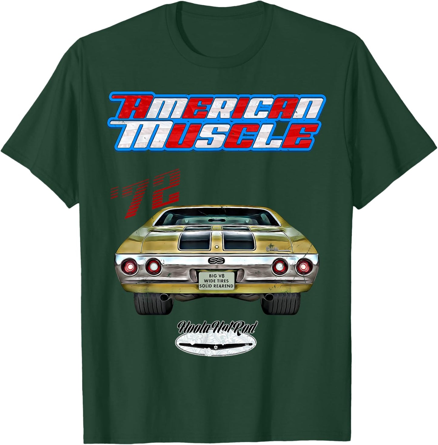 1972 Chevelle,Muscle Car,SS454,SS427,SS396,Hotrod,drag race T-Shirt - T-Shirt | Forest